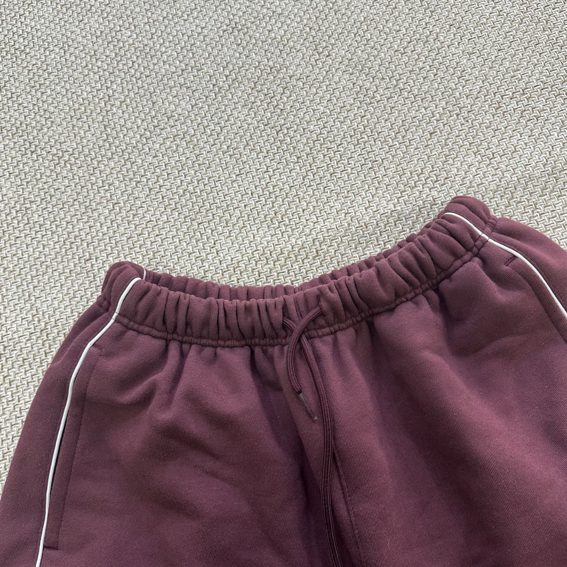 S 코드그라피 트레이닝 쇼츠 버건디 0421D 상품이미지3