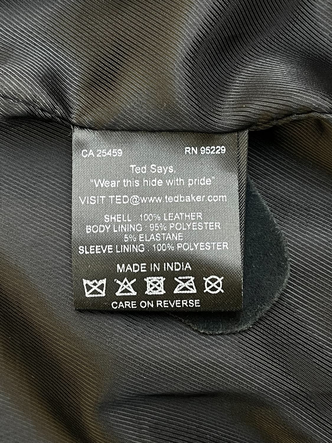 캘빈 클라인 스웨이드 레더 바이커 집업 자켓 상품이미지9