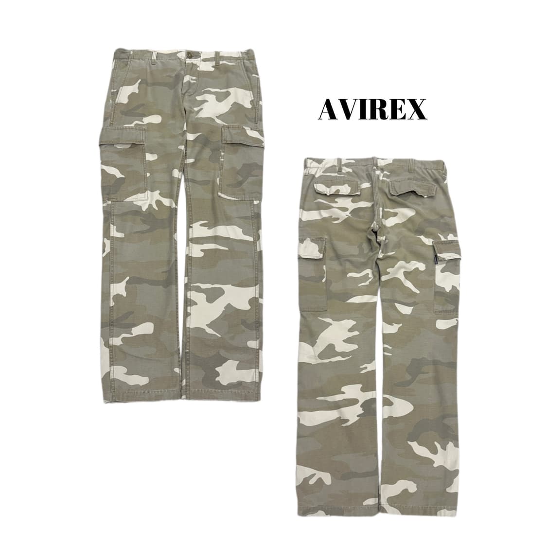 아비렉스 카모 탄창 밀리터리 카고팬츠 상품이미지1