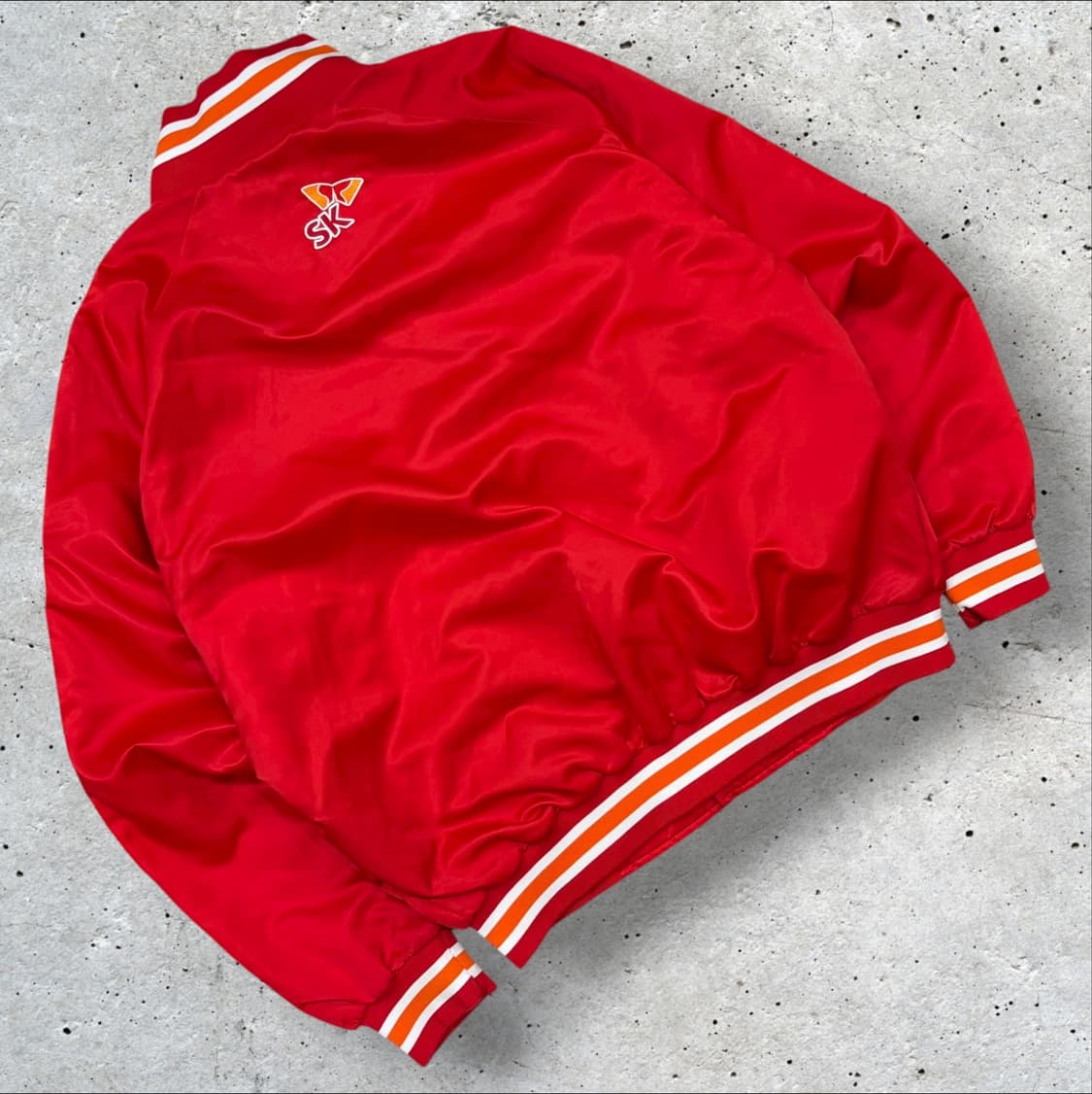 [XL] SK 와이번스 야구 점퍼 레드 B314 상품이미지2