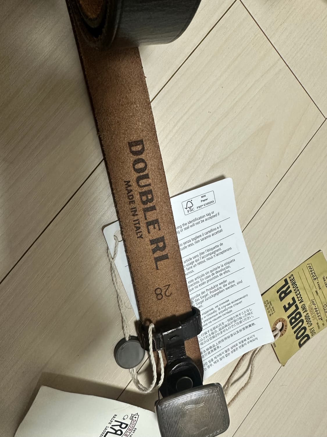 RRL 빈센스 블랙 28(30교환가능) 상품이미지3