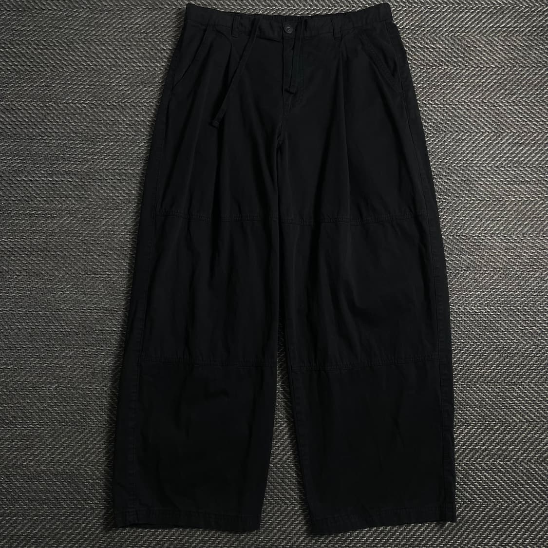 자라 빈티지 벌룬핏 코튼 팬츠 블랙y 4651 상품이미지2