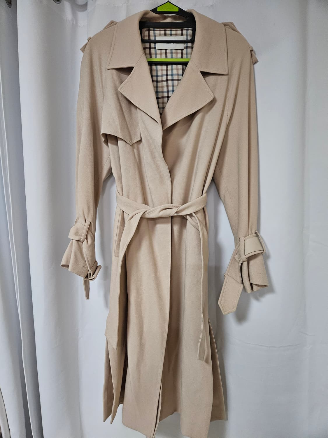 듀엘 루즈핏 트렌치코트 상품이미지1