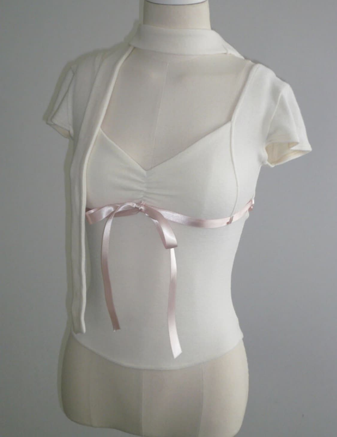 엔젤넘버 555 하치 티셔츠 아이보리 새상품 상품이미지3