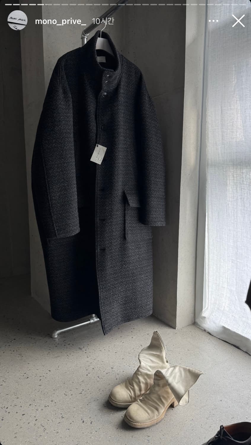 [구매글] 모노프리베 하이넥 코트 1사이즈 상품이미지1