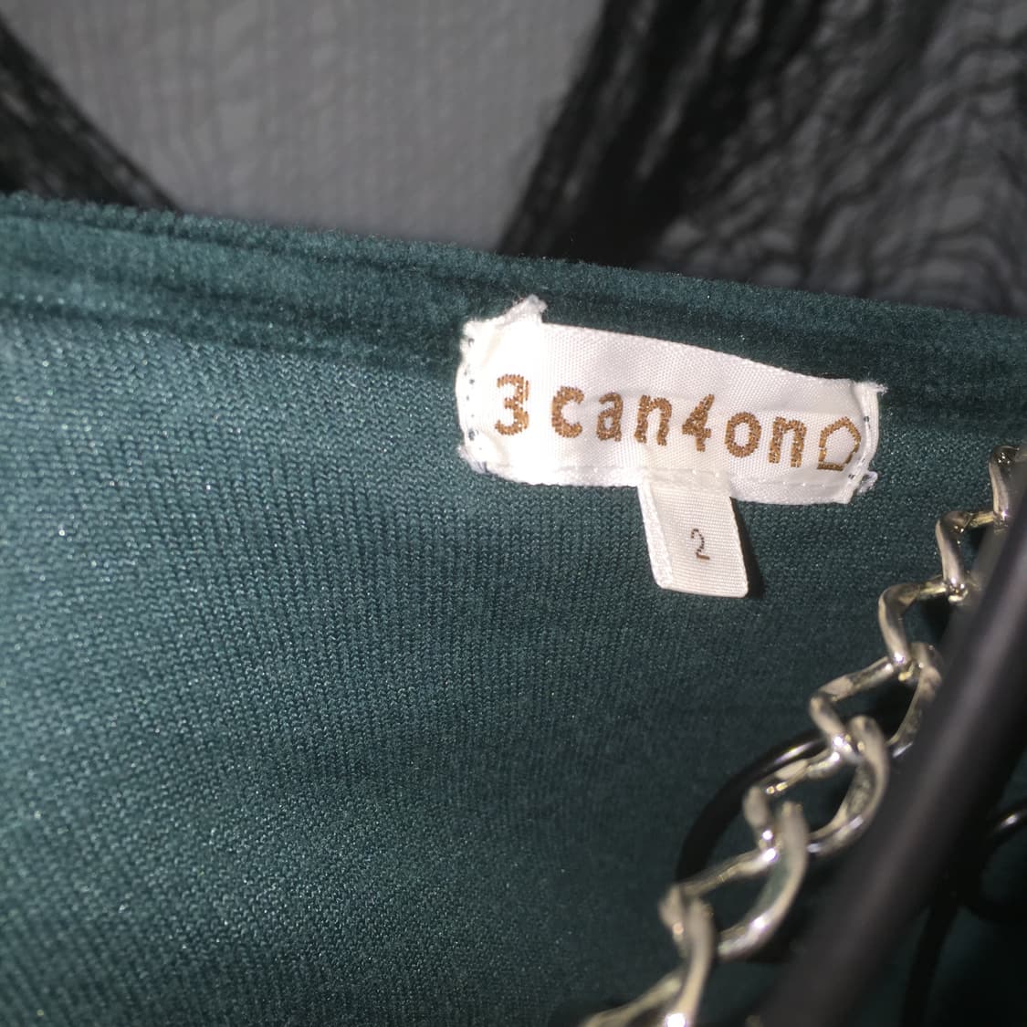 3can4on velvet mori lace T 상품이미지7