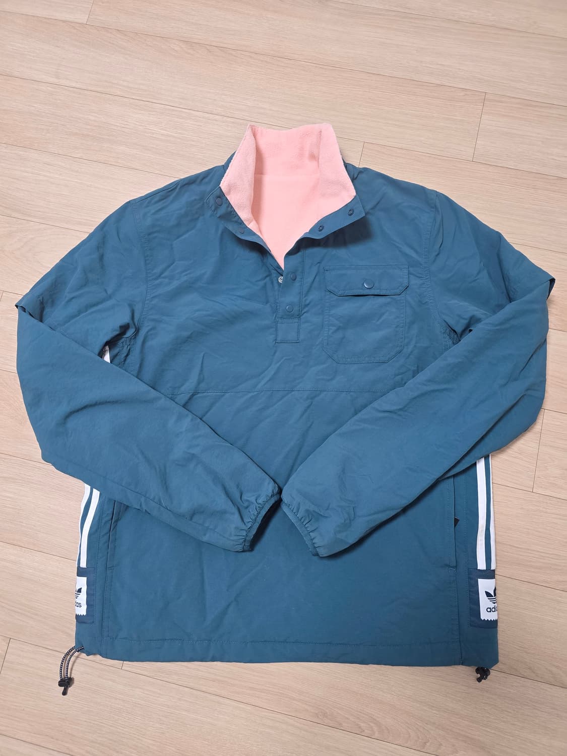 아디다스 오리지널스 플리스 라인 아노락 풀오버 (리버시블) 상품이미지1