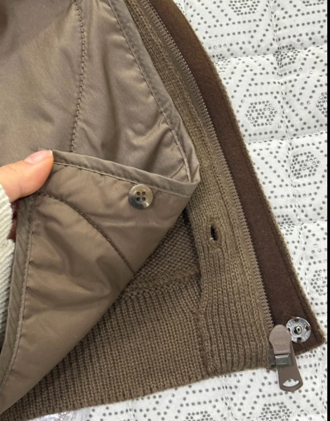 노스페이스 The North Face 클래식 눕시 니트 집업 L 상품이미지9