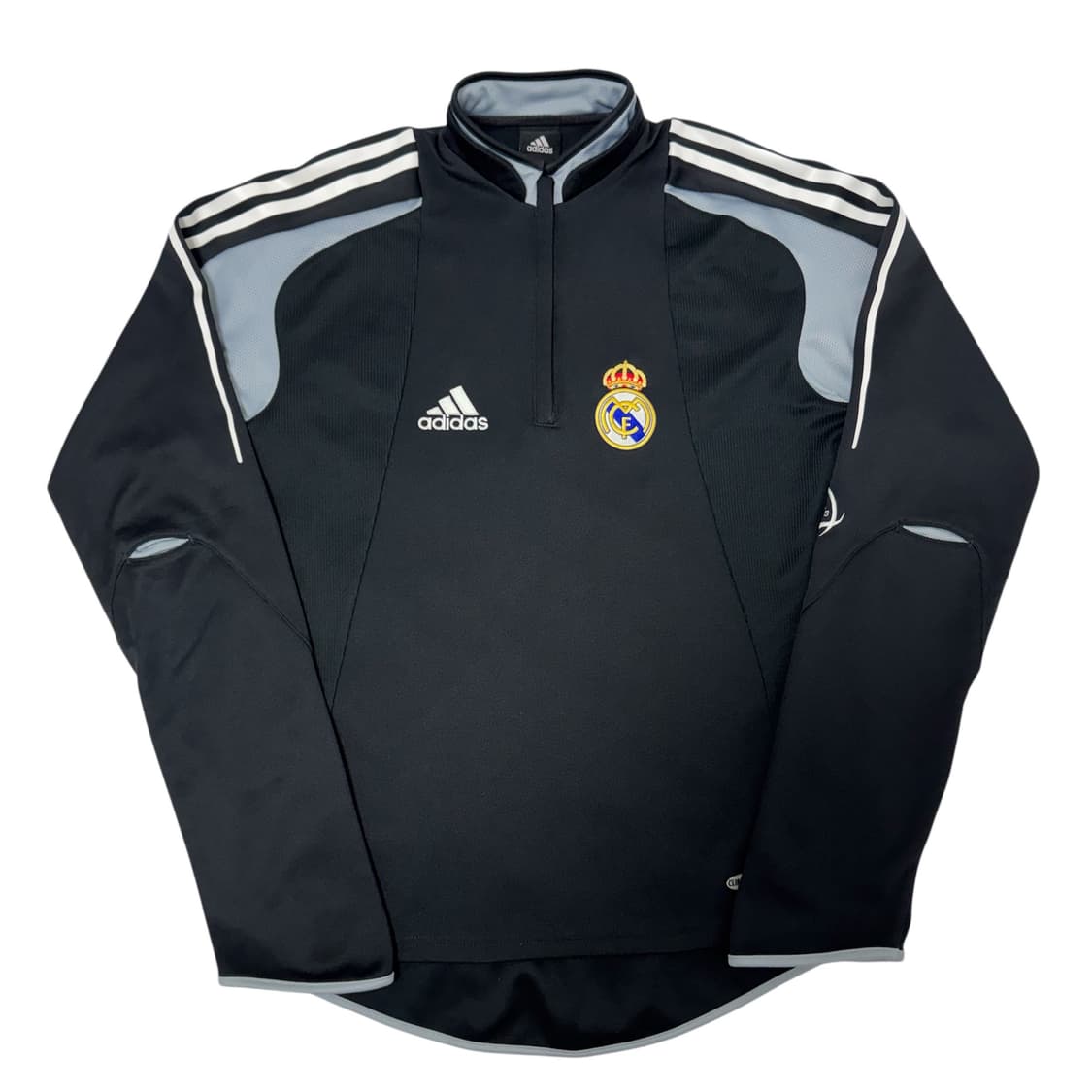 아디다스 04-05 레알마드리드 블랙 하프집업 상품이미지1