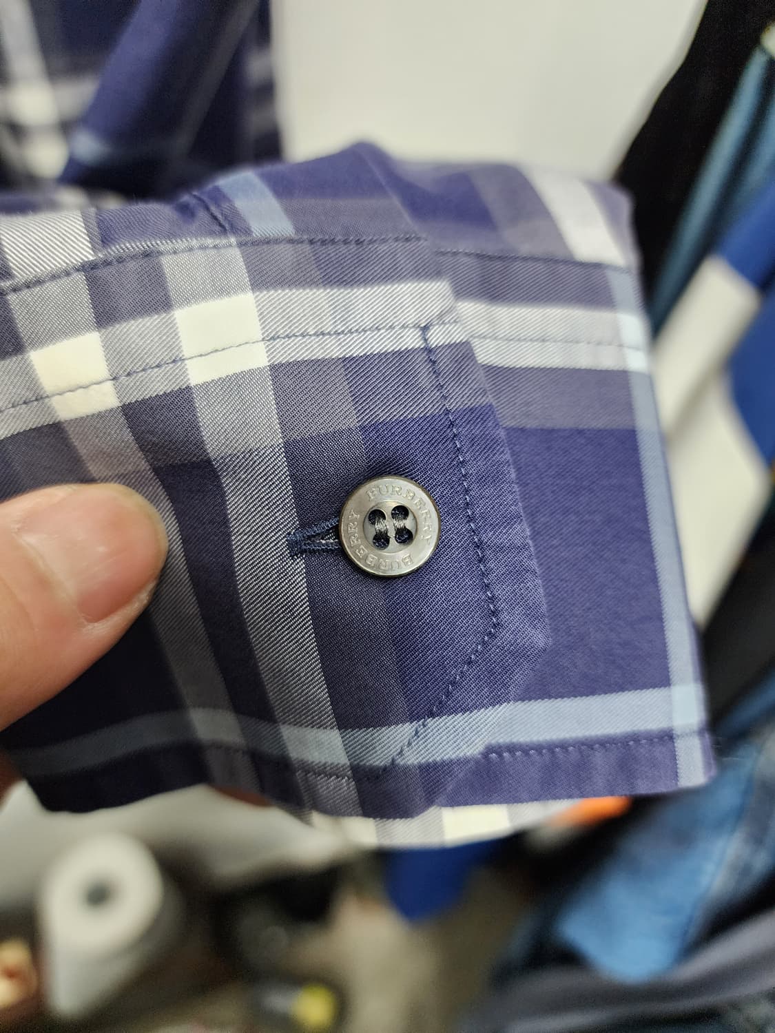 버버리 런던 타탄체크 셔츠 상품이미지3