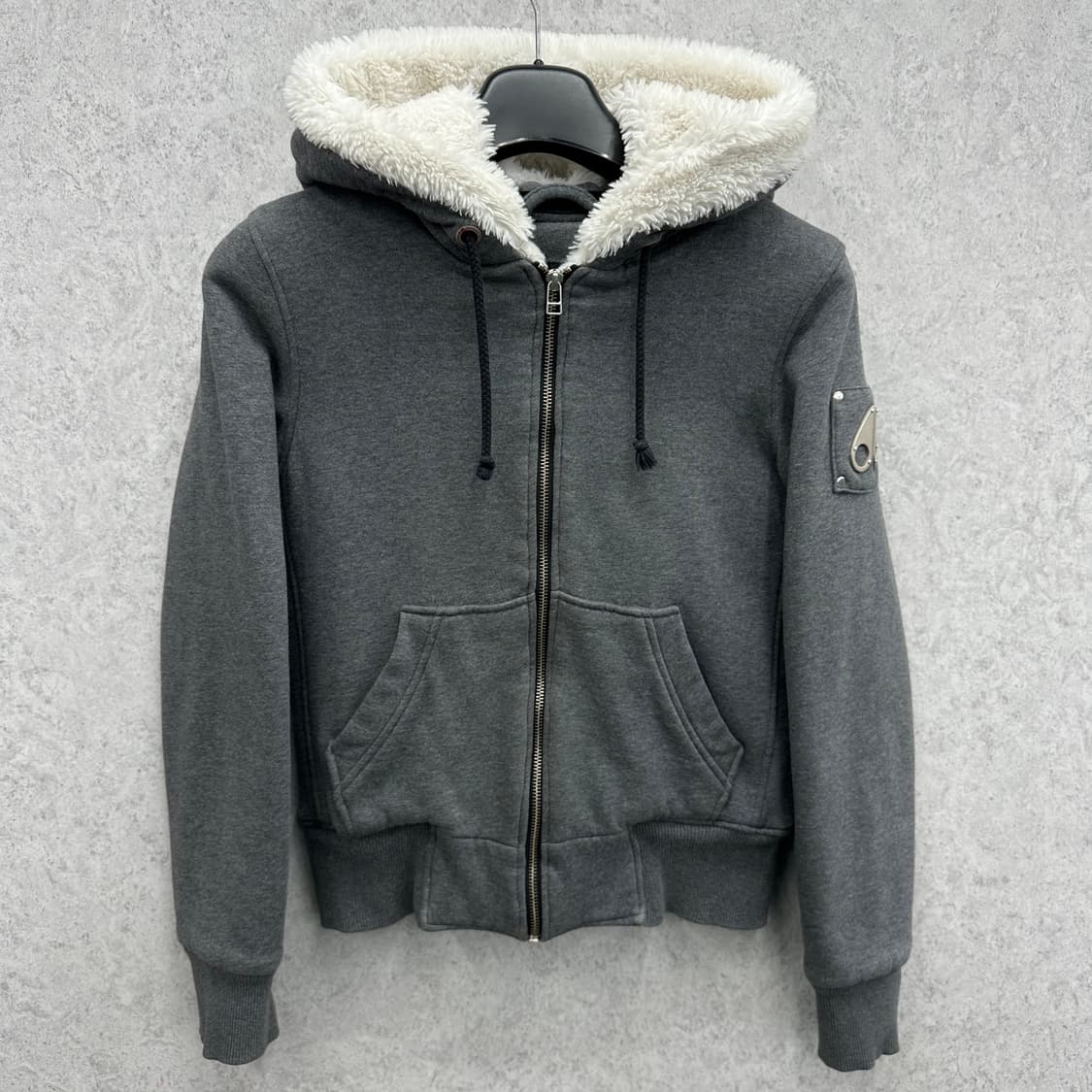 90 무스너클 여자 버니 후드집업 상품이미지1