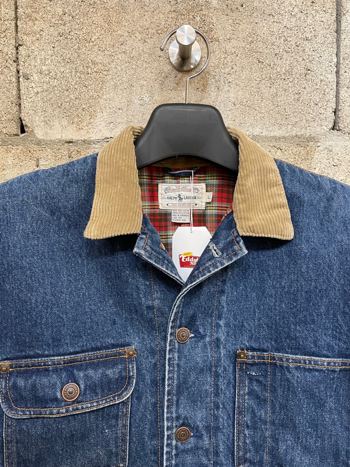 폴로 랄프로렌 덩가리 데님 워크 자켓  상품이미지2