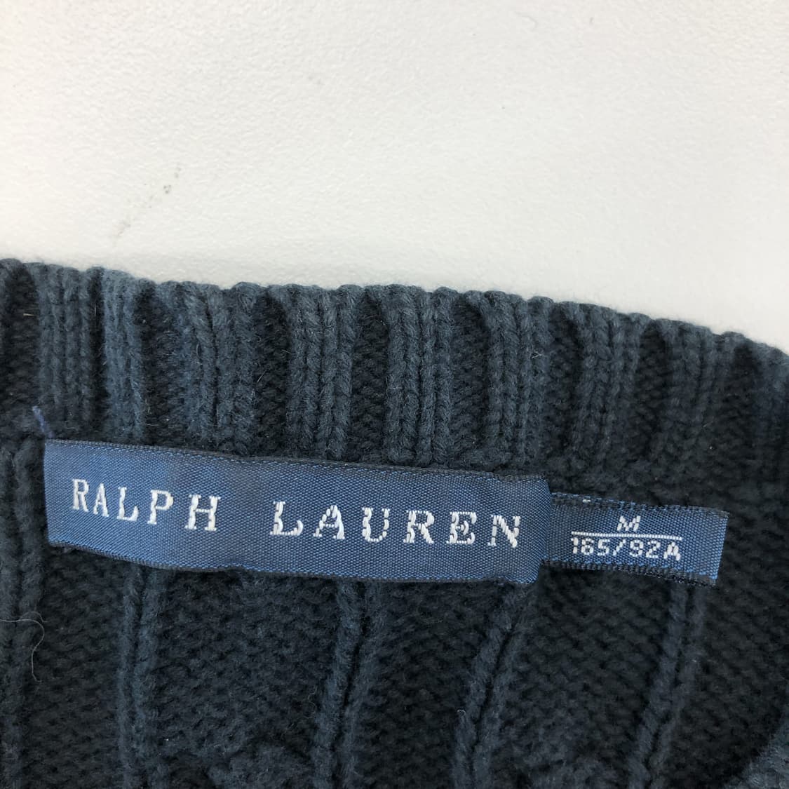 폴로 랄프로렌 케이블 퍼플포니니트 M  상품이미지5