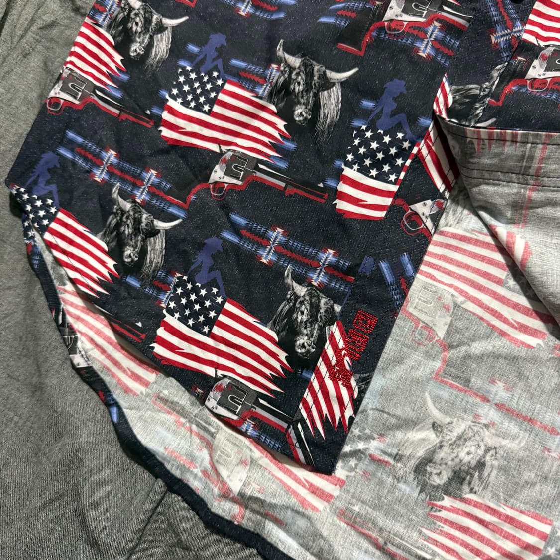 Rock & Roll Denim S/S Snap Shirt 상품이미지5