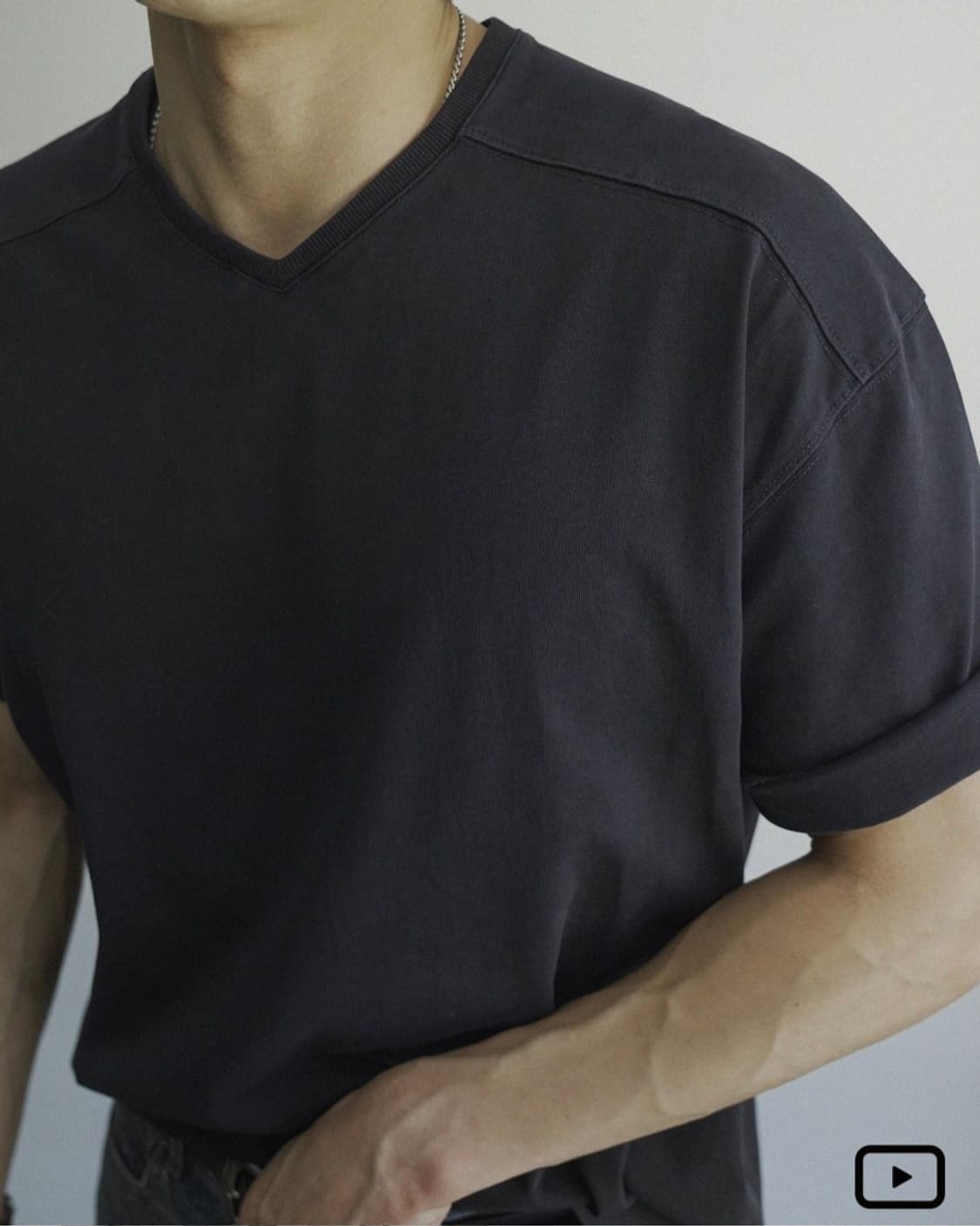 26SM.ML MARCUS HALF T SHIRT(NAVY) 상품이미지2