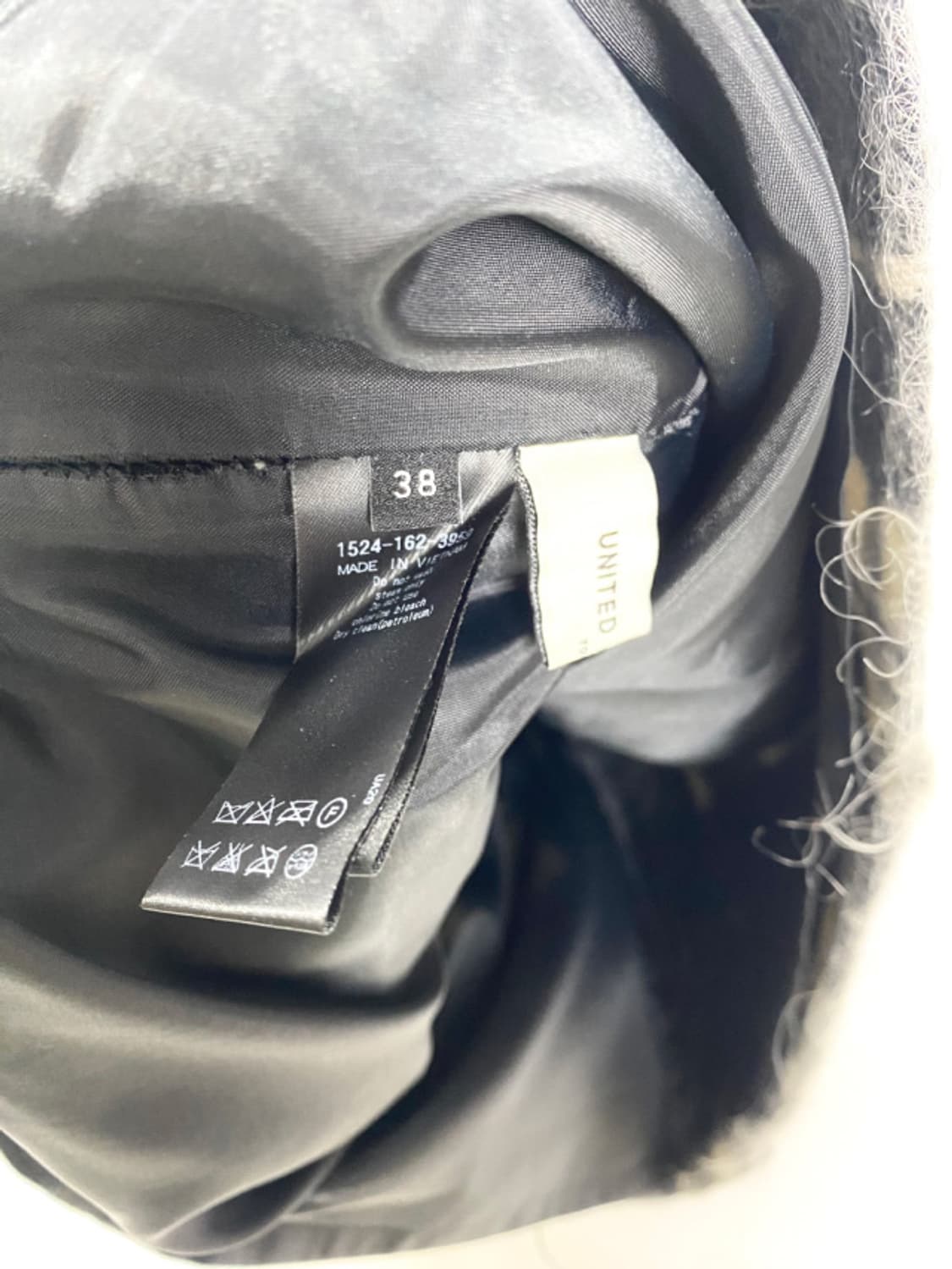 UNITED ARROWS mohair check skirt 상품이미지7