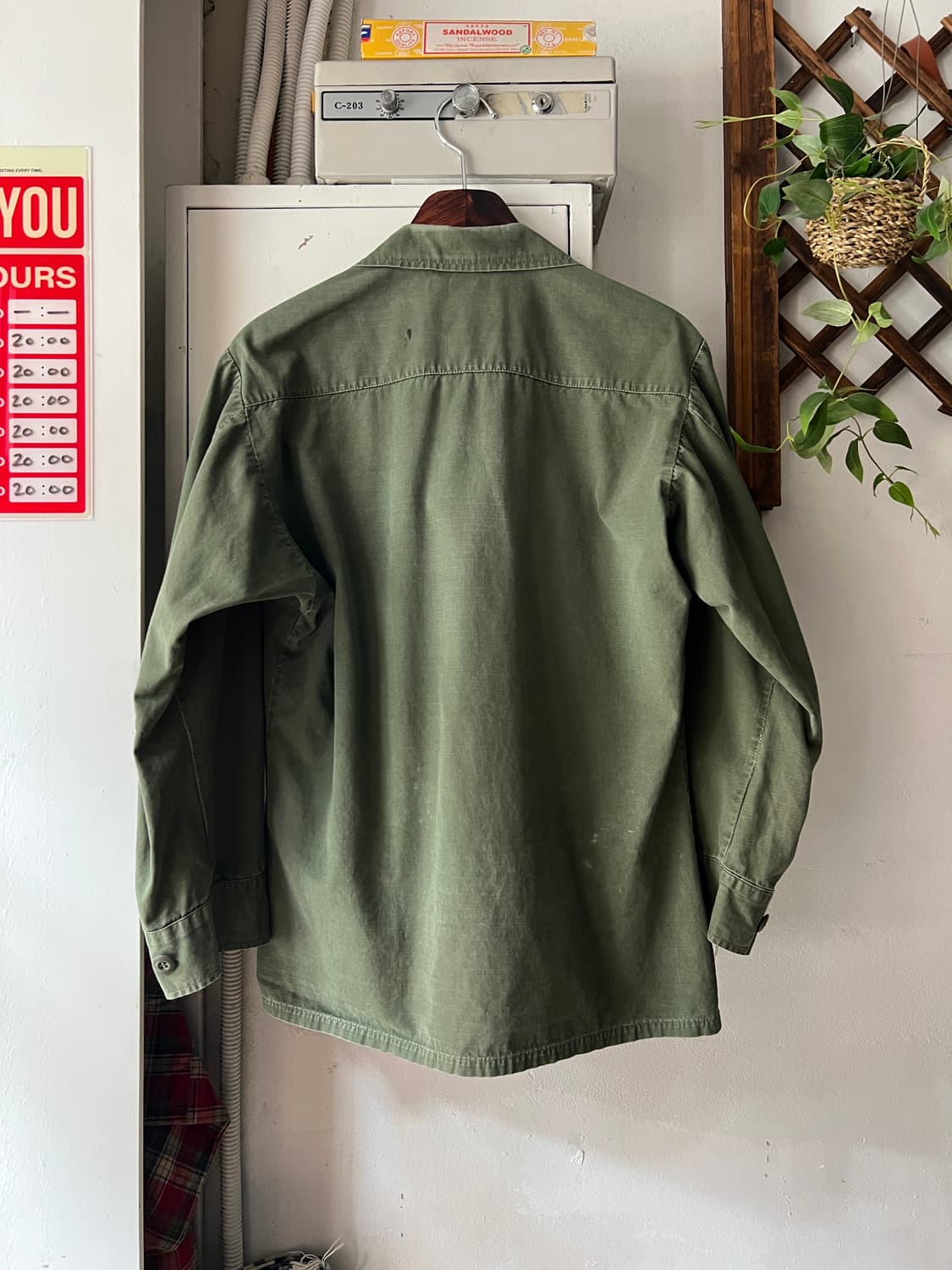 [S/S]60's 오리지널 U.S ARMY 립스탑 정글퍼티그 자켓 상품이미지8