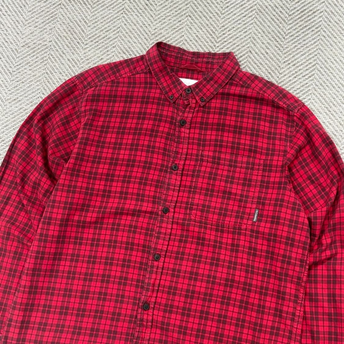 컬럼비아 체크 셔츠 v1341 상품이미지3