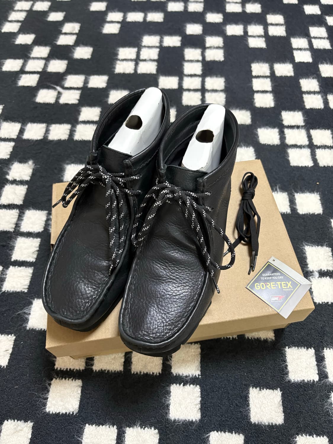 클락스 고어텍스 왈라비 부츠 가죽 레더 상품이미지1