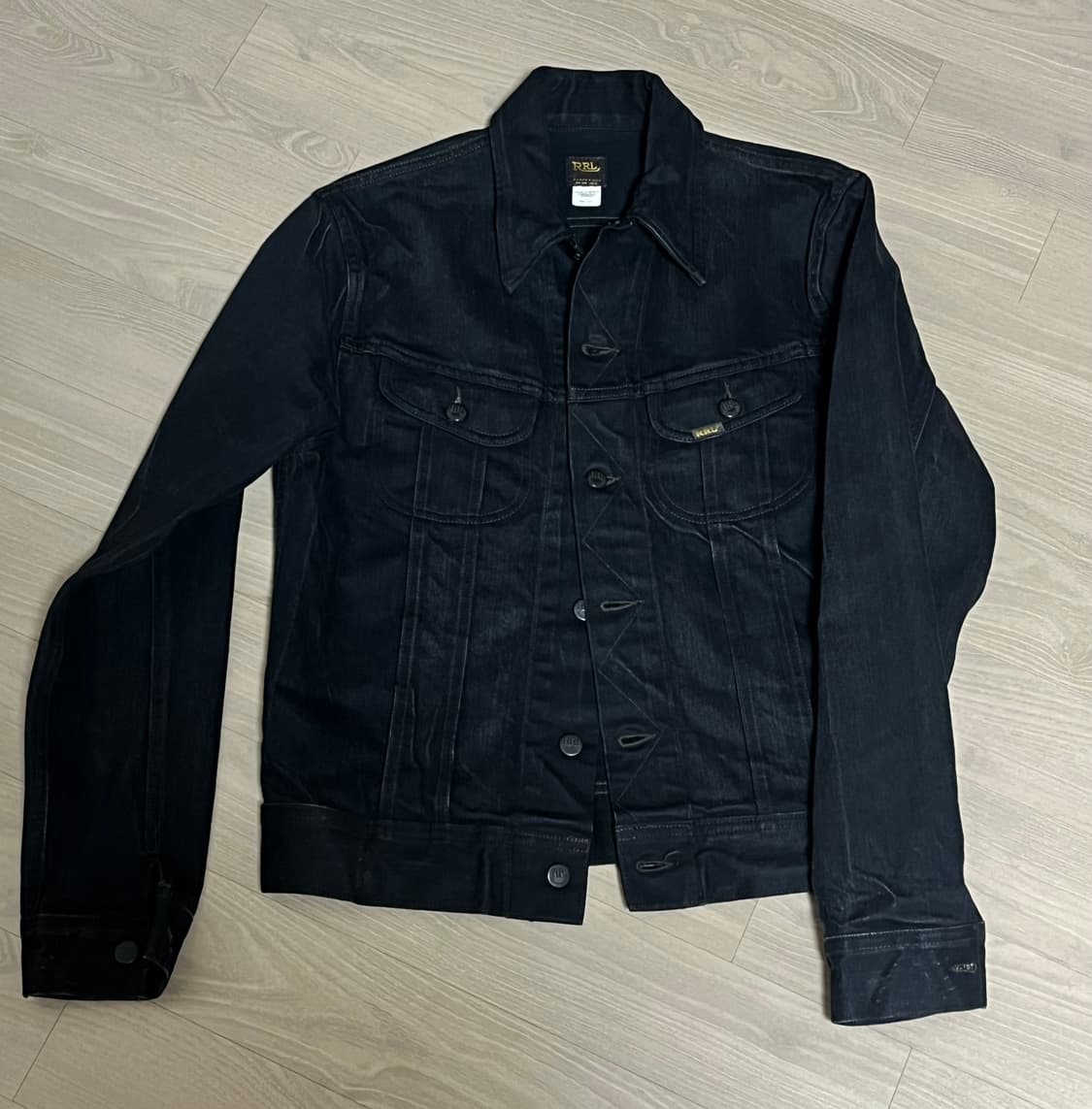 rrl더블알엘 lot271 블랙 s사이즈 상품이미지1