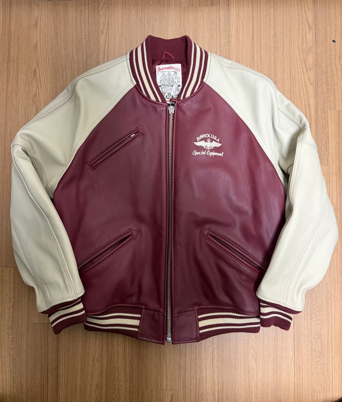 아비렉스 가죽자켓 m 사이즈 상품이미지2