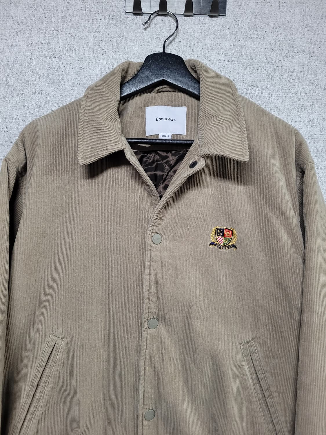 커버낫 월계관 코듀로이 패딩 자켓 (여성오버핏) 상품이미지3