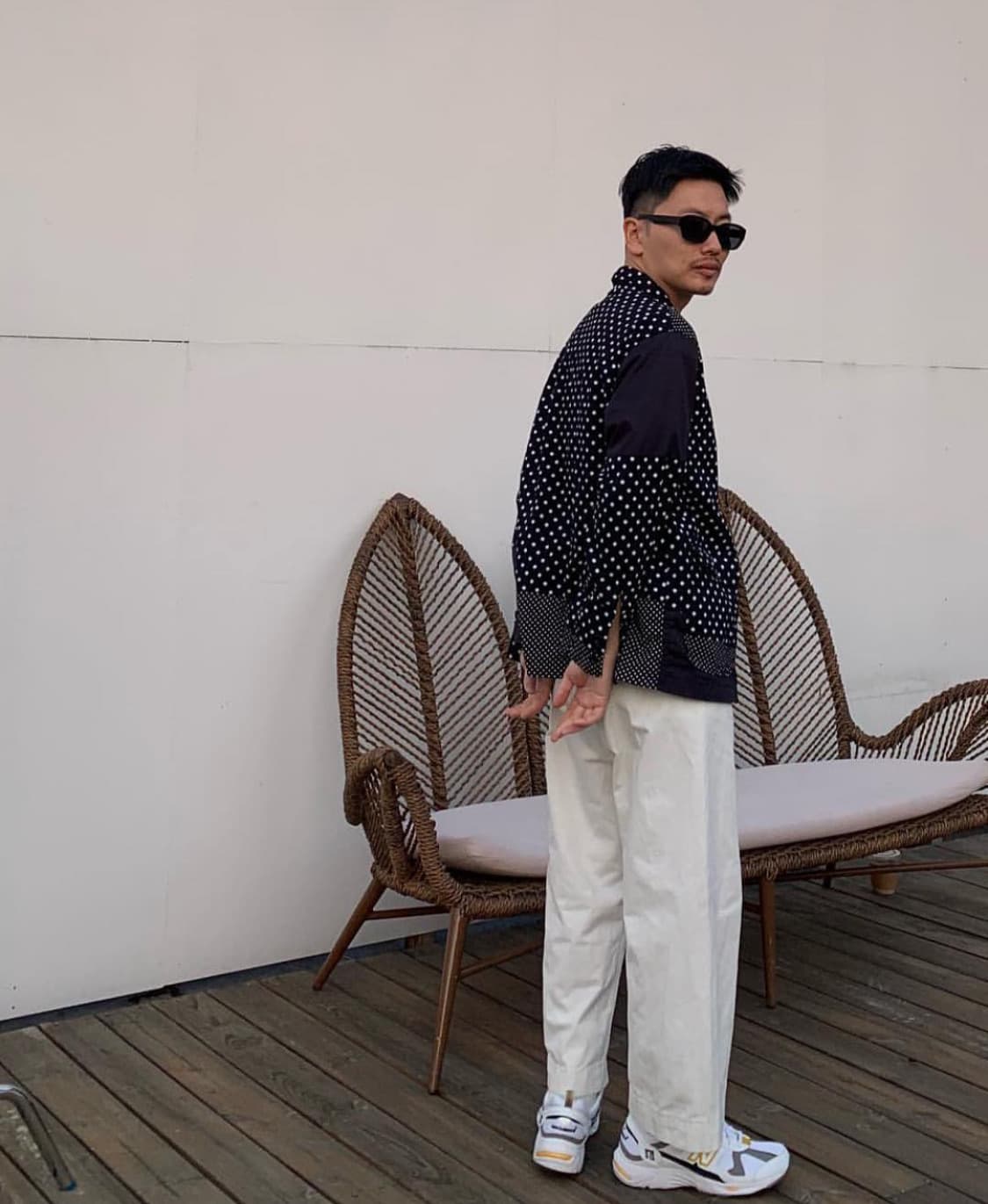 엔지니어드 가먼츠 폴카도트 로이터자켓 S 상품이미지1