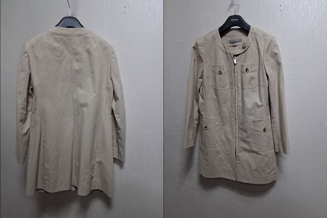 일본빈티지 띠어리 내부방수코팅 100%린넨 집업라운드쟈켓 55
일본산 상품이미지3