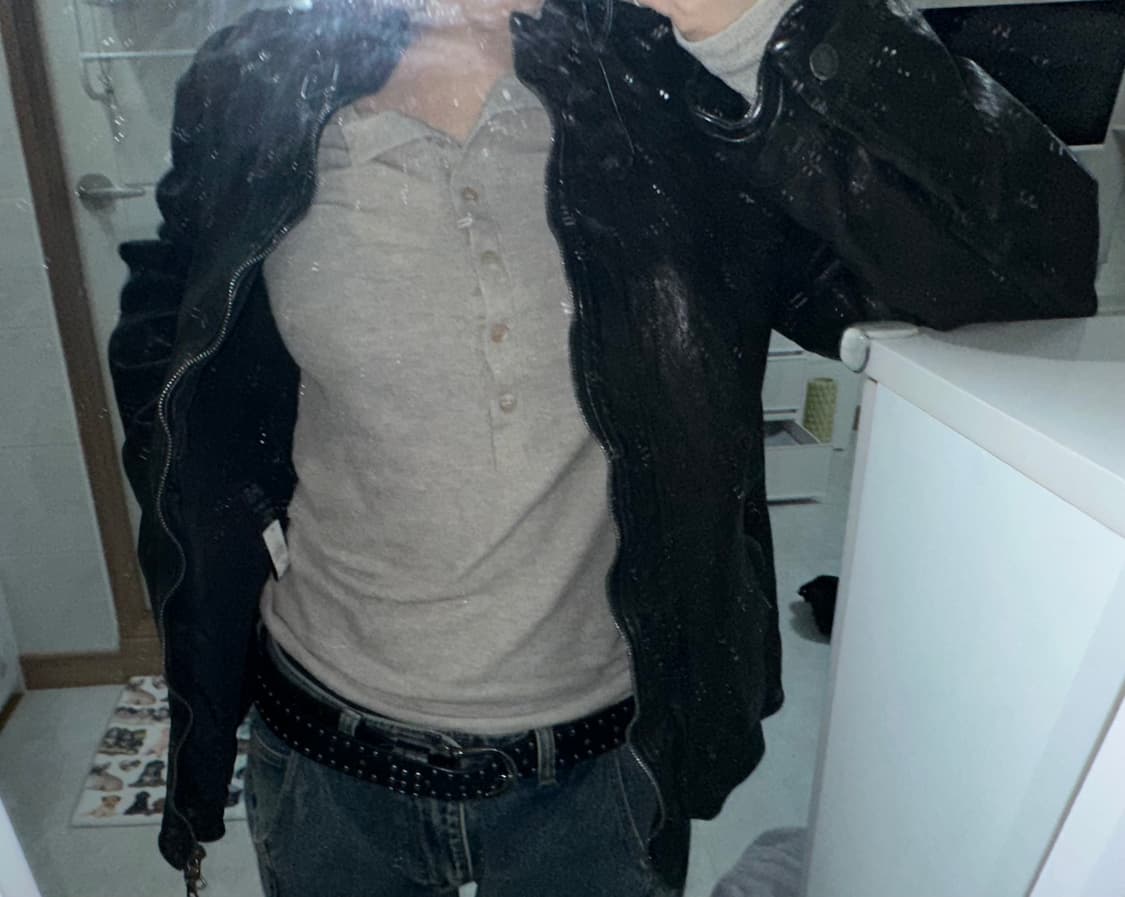 닐바렛 레더자켓 양가죽 상품이미지3