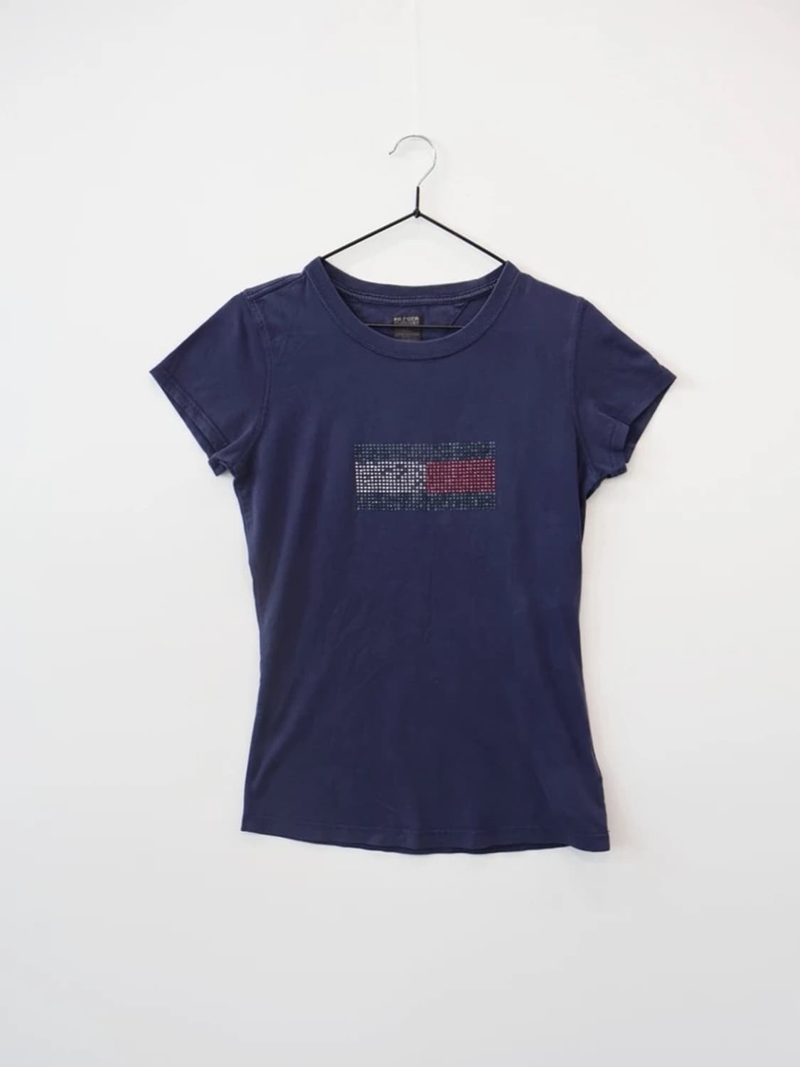 00s Hilfiger Denim Flag Baby Tee 상품이미지3