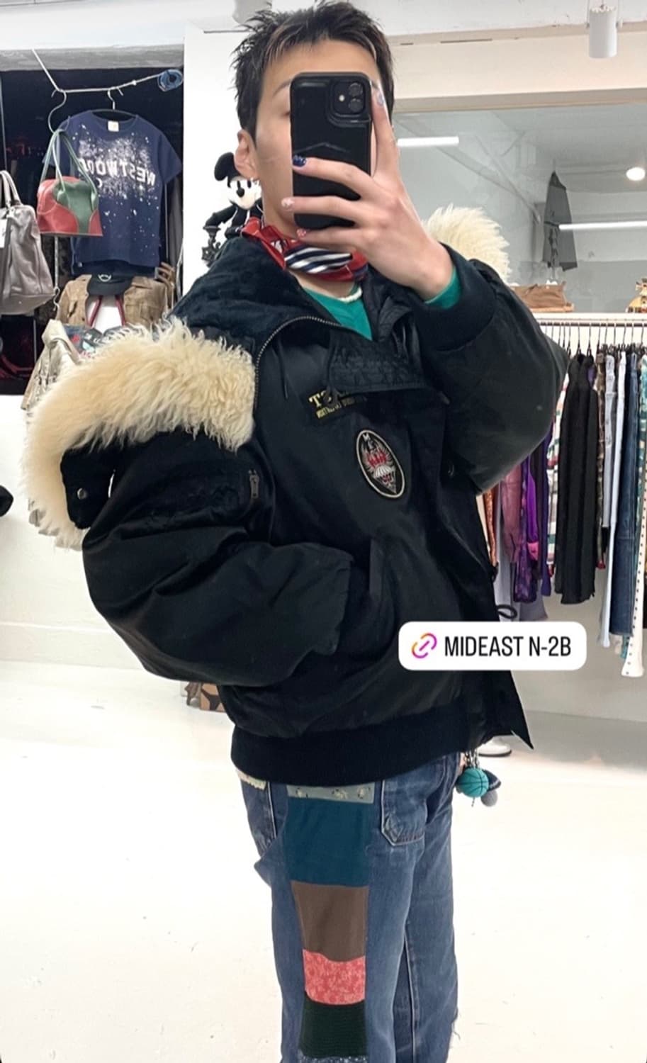 MIDEAST N2B 봄버 상품이미지6