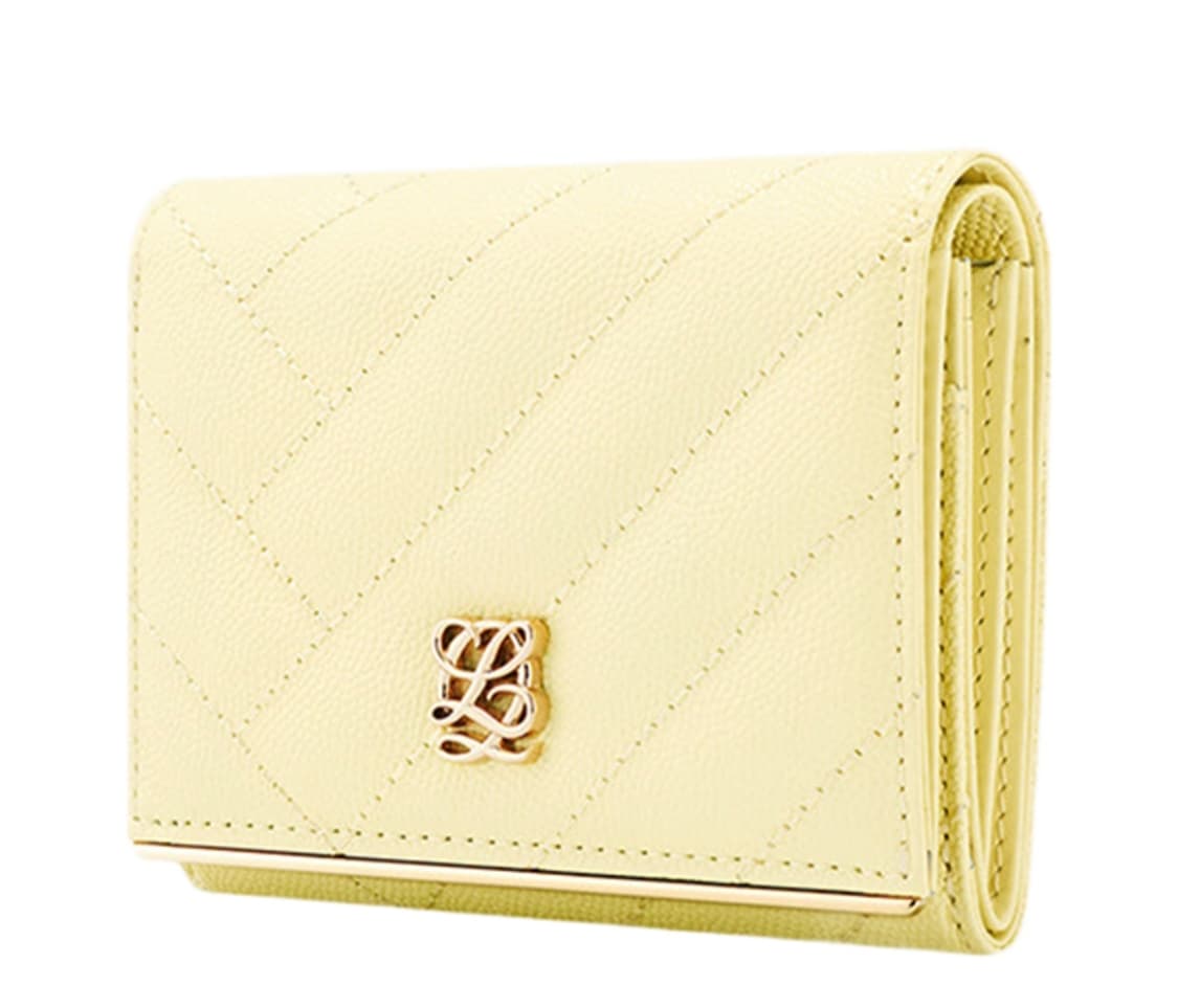 루이까또즈 퀼팅 지갑 옐로우 상품이미지3