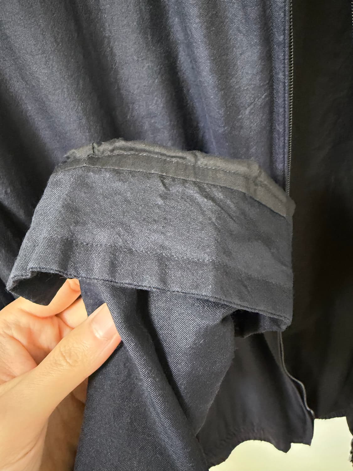 [2] 코모리 울 실크 스윙탑 상품이미지5