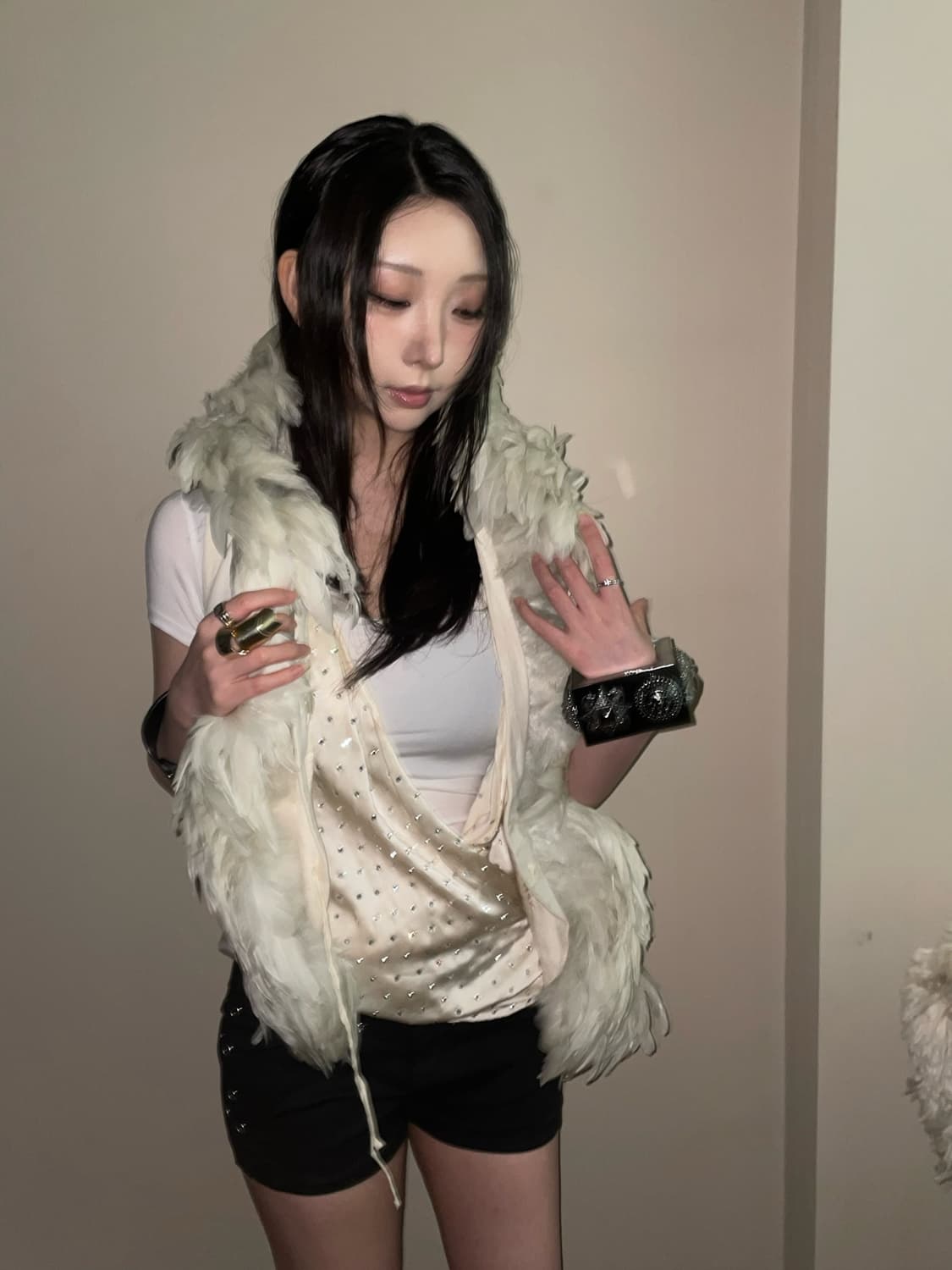 08SS 앤드뮐 미스터 페더 베스트 상품이미지1