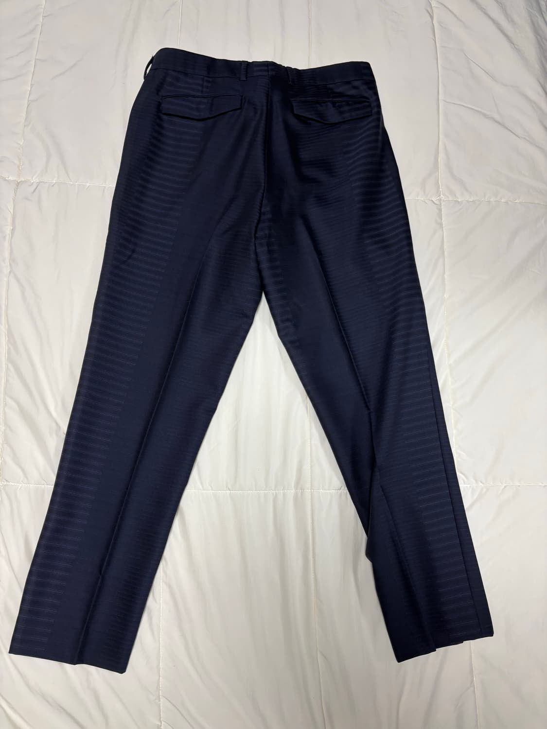 디올옴므 스트라이프 패턴 수트 48 상품이미지6