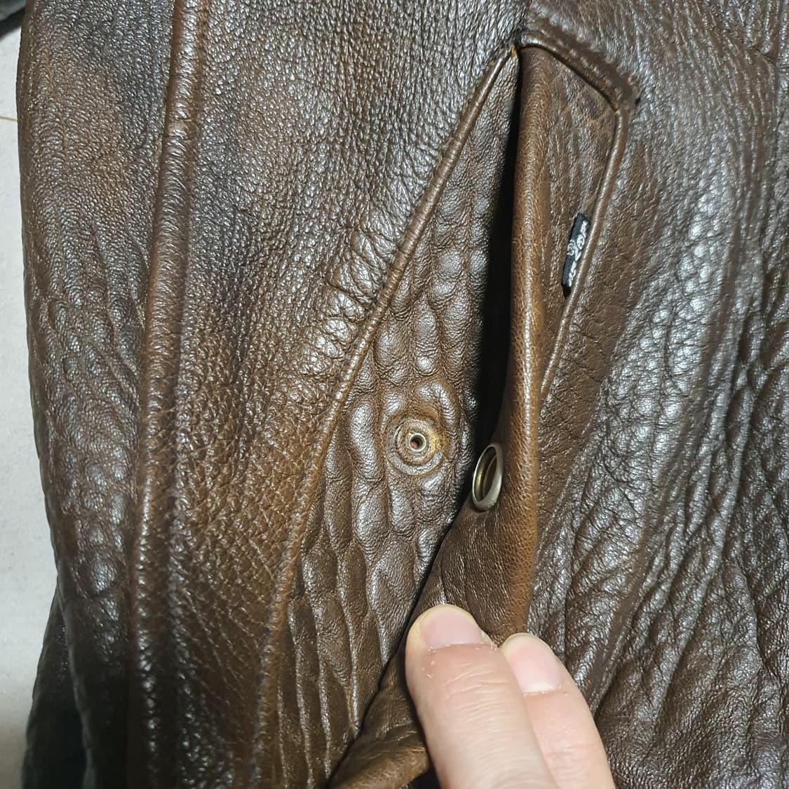 [100] 리바이스 빈티지 가죽 자켓 (양가죽) 상품이미지8