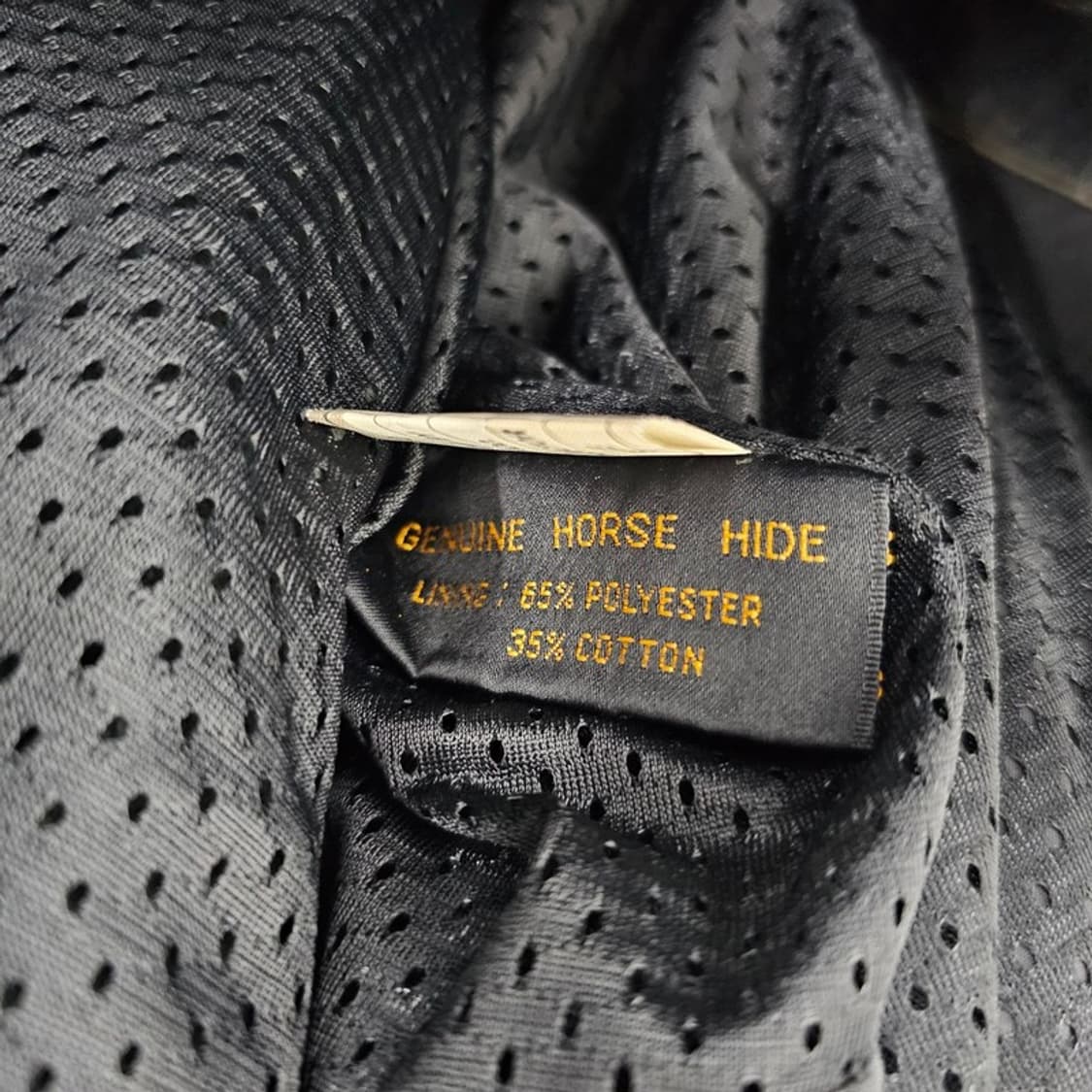 HORSE HIDE 말가죽 모터싸이클 자켓 L 상품이미지6