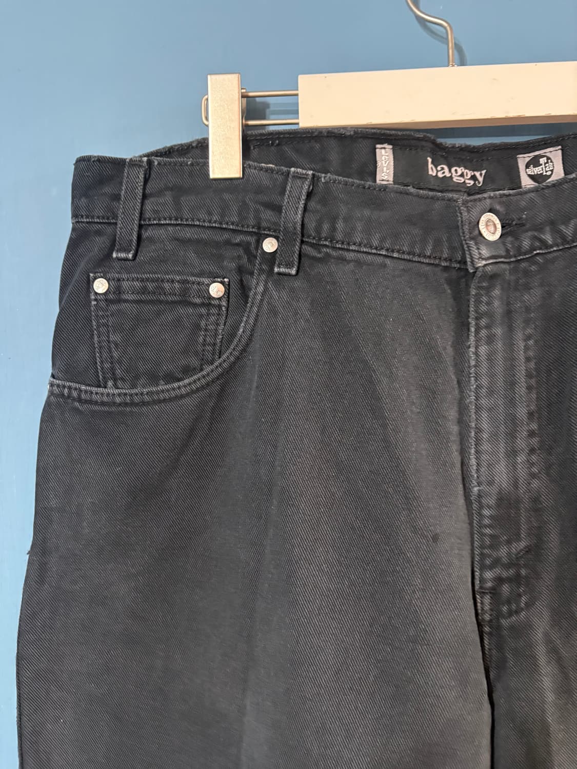 90‘s USA Levis Silver tab baggy denim 상품이미지2