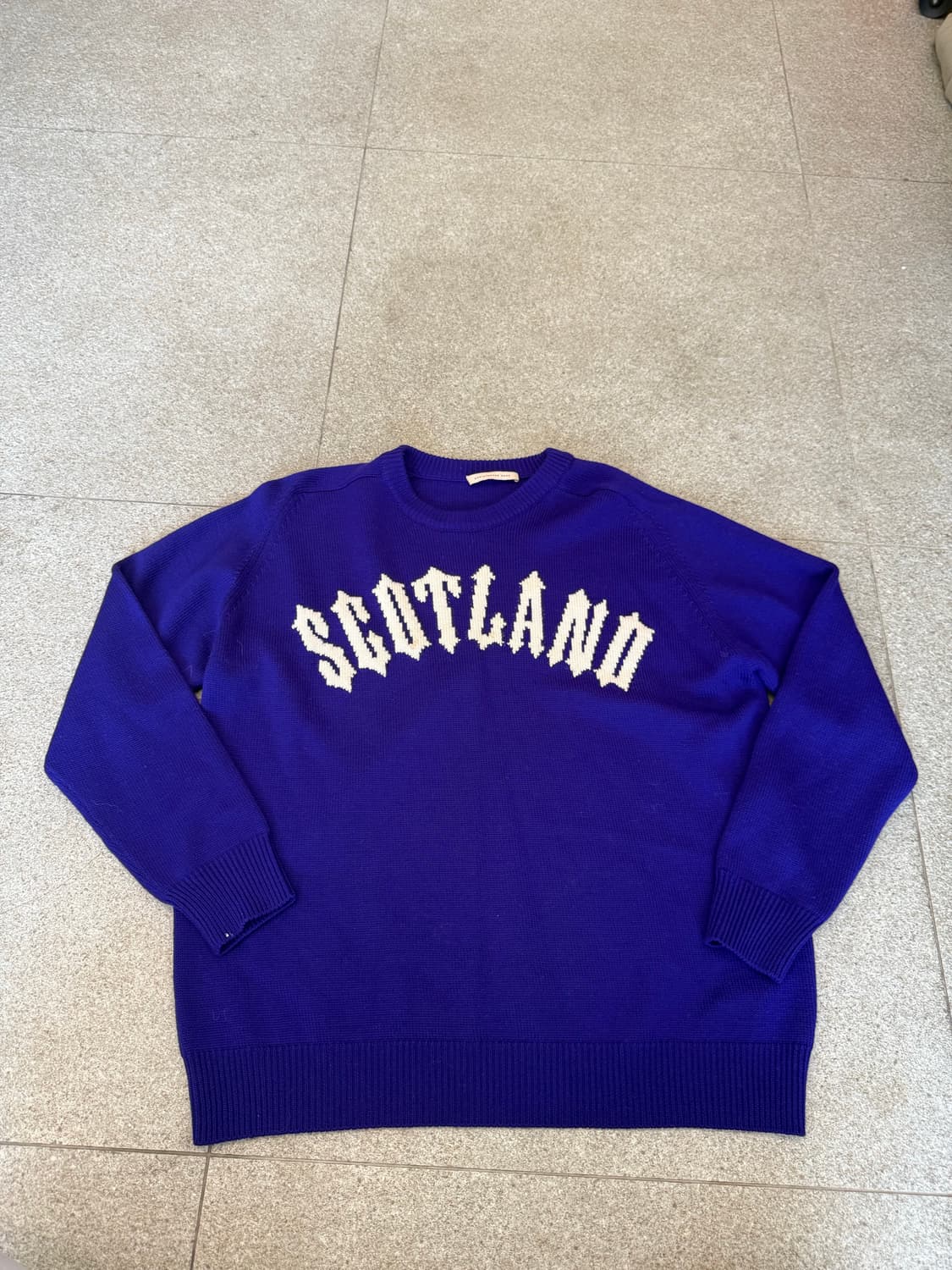 크리스토퍼 케인 스코트랜드 울 니트 상품이미지3