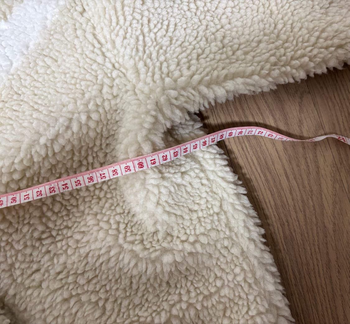 새상품급 나이키 오버핏 뽀글이 양털 후리스 여성 90 상품이미지6