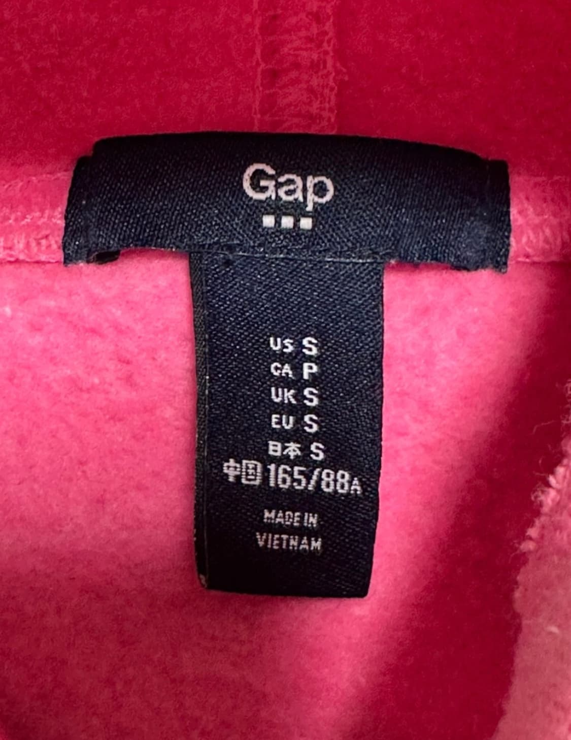 갭 핑크 후드티 상품이미지3