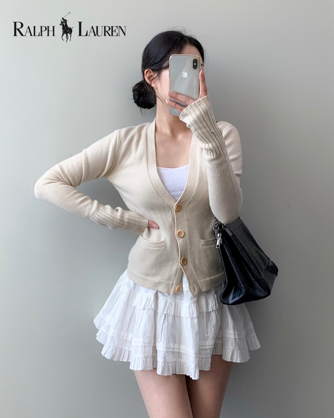 폴로 울 캐시미어 가디건 상품이미지3