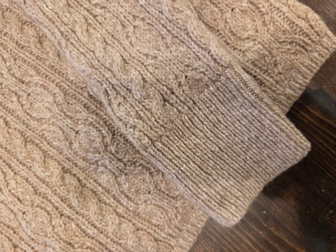 브룩스 브라더스 카멜헤어 케이블니트 상품이미지8