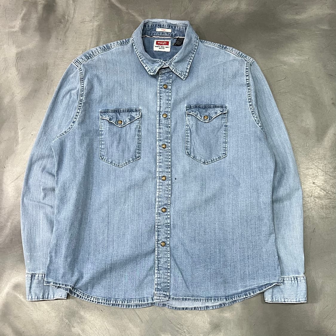  랭글러 웨스턴 데님 셔츠 y14673 상품이미지1