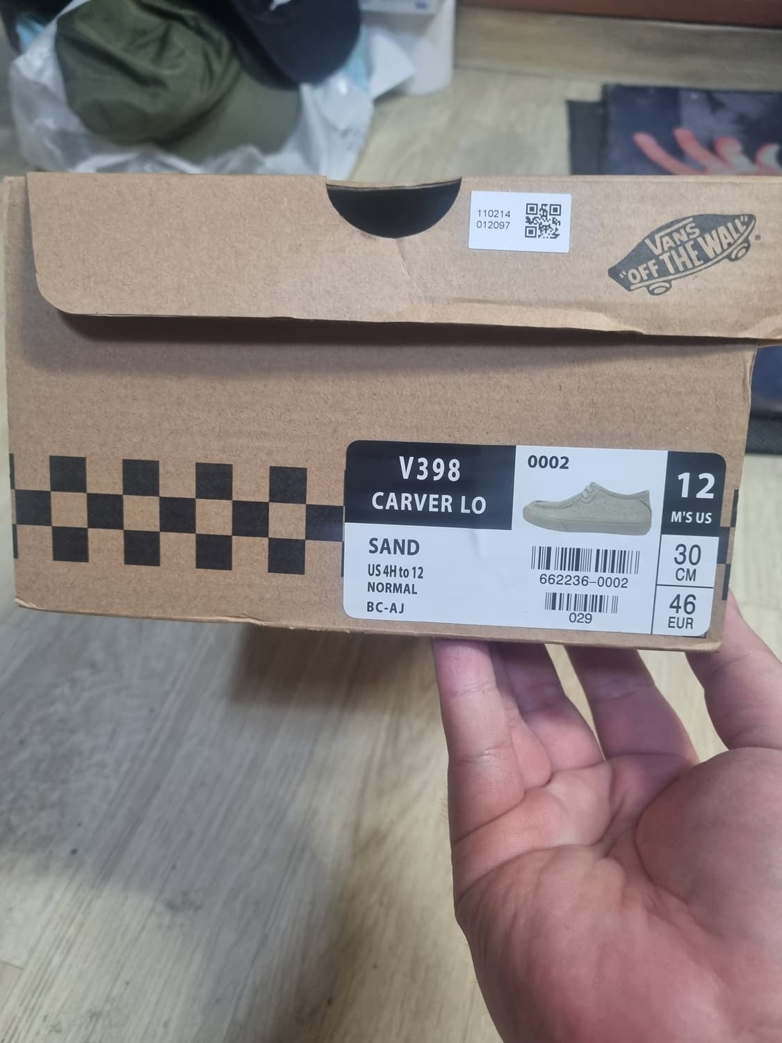 [300] 반스 카버로우 샌드 베이지 상품이미지5