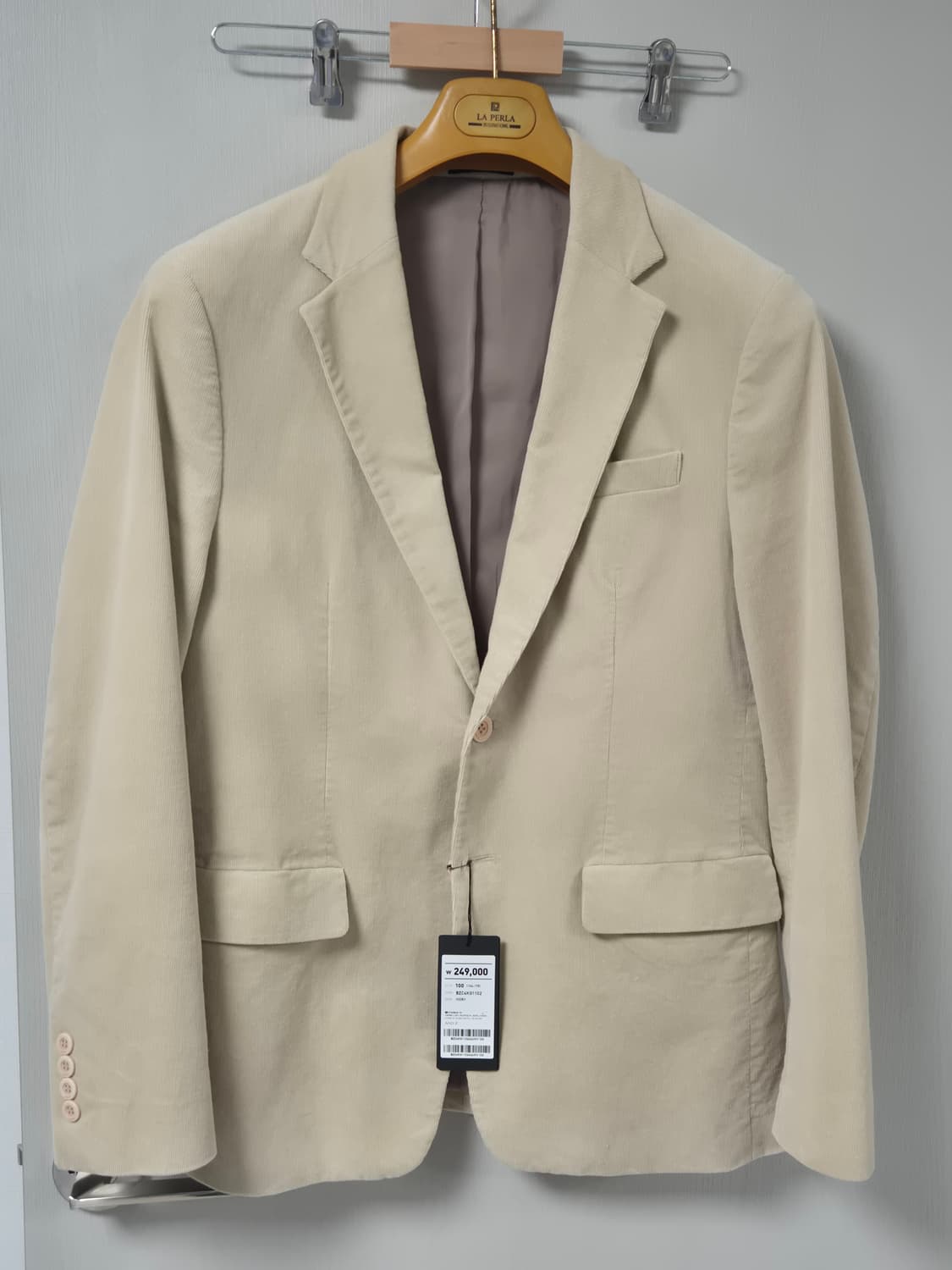 앤드지 코듀로이(골덴) 자켓 100 (새상품) 상품이미지2