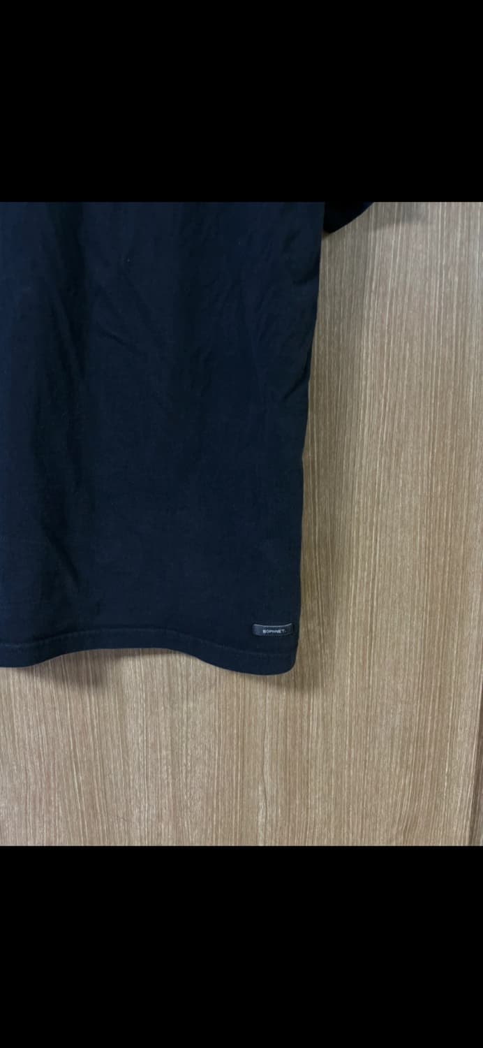 SOPHNET. 블랙 티셔츠 상품이미지3