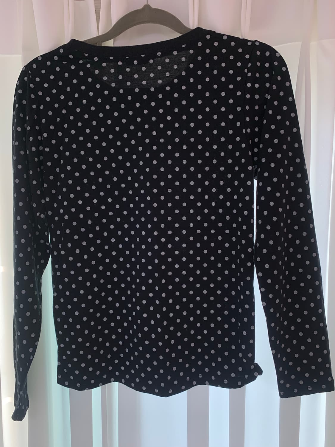 땡땡이 도트 롱슬리브 상품이미지3