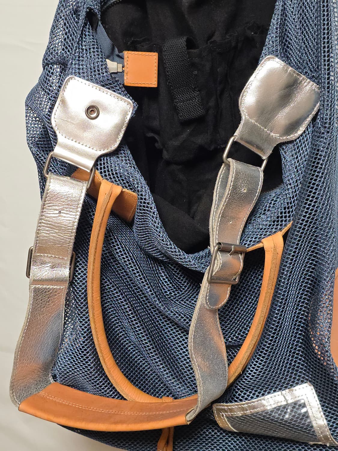 라프시몬스 X 이스트팩  09  S/S  오버사이즈 메쉬백 상품이미지5