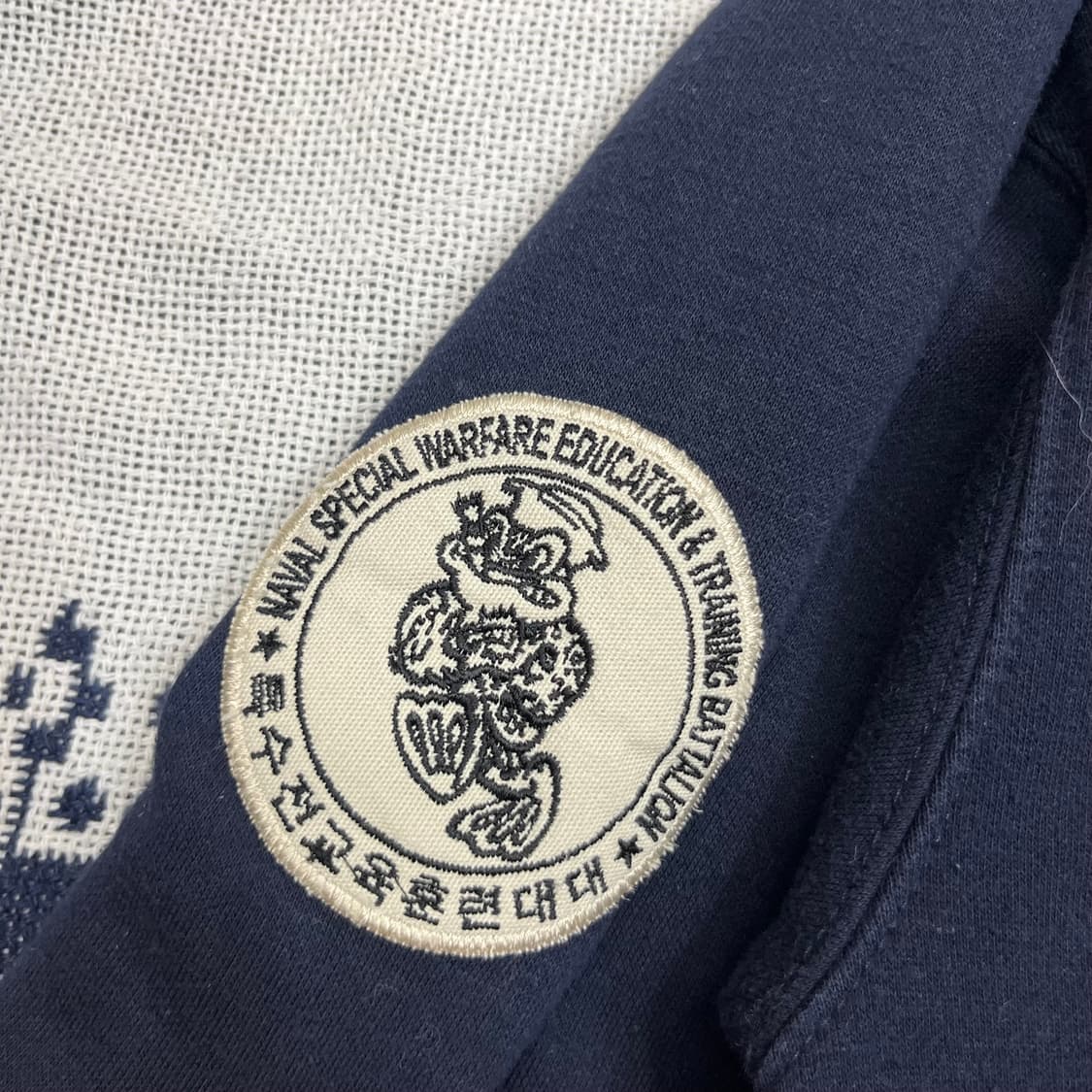 [L] UDT SEAL 특수전 교육대 로고 후드티 상품이미지7
